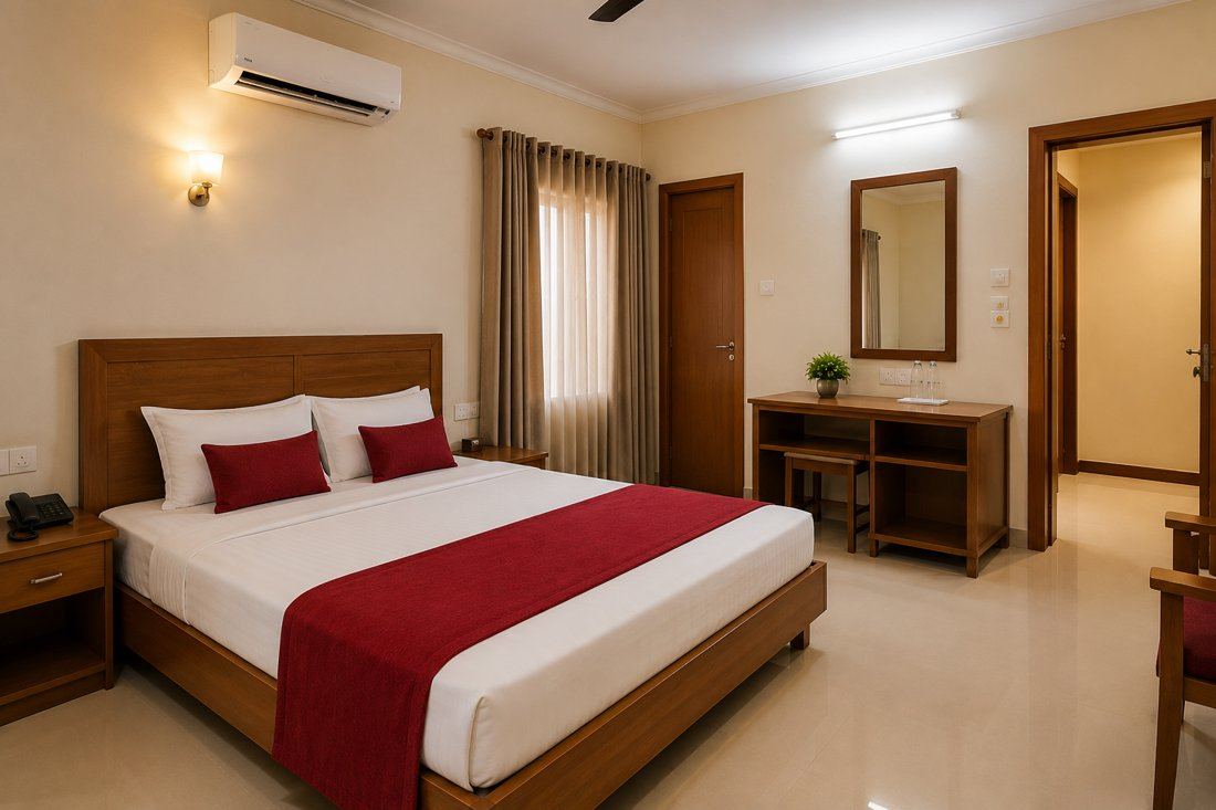 Air-Conditioned Rooms at Pallotti Home